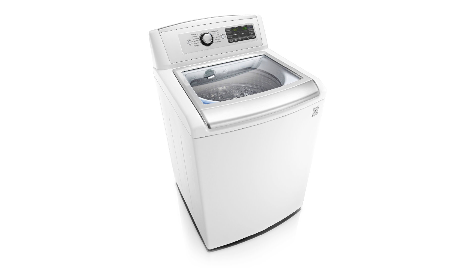Clear top LG washing machine